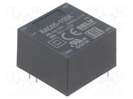 Converter: AC/DC; 5W; 85÷264VAC; Usup: 120÷370VDC; Uout: 15VDC; 82% RECOM