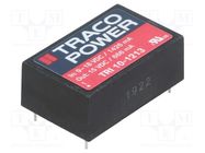 Converter: DC/DC; 10W; Uin: 9÷18V; Uout: 15VDC; Iout: 666mA; DIP24 TRACO POWER