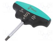 Screwdriver; hex key; torque; HEX 5mm; Blade length: 60mm; 5Nm WERA