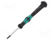 Screwdriver; precision; Phillips; PH0; Kraftform Micro WERA