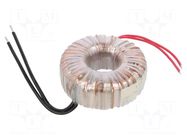 Transformer: toroidal; 160VA; 230VAC; 9V; 17.77A; Leads: cables INDEL