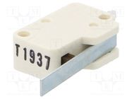 Microswitch SNAP ACTION; 10A/400VAC; with lever; SPDT; Pos: 2 Marquardt