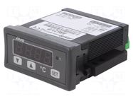 Module: regulator; temperature; Range of val.cntrl: -1999÷9999 APAR