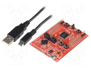 Dev.kit: TI MSP430; documentation,USB cable,prototype board TEXAS INSTRUMENTS