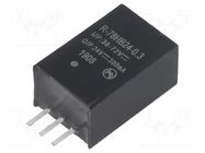 Converter: DC/DC; 12W; Uin: 36÷72VDC; Uout: 24VDC; Iout: 0.3A; SIP3 RECOM