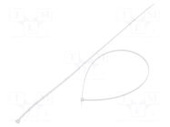 Cable tie; L: 550mm; W: 4.8mm; natural; polyamide; 222N; Ømax: 163mm FIX&FASTEN