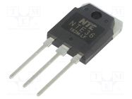 Transistor: NPN; bipolar; 140V; 12A; 100W; TO3P NTE Electronics