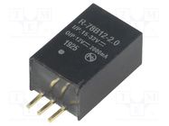 Converter: DC/DC; 24W; Uin: 15÷32V; Uout: 12VDC; Iout: 2A; SIP3; PCB RECOM