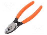 Pliers; side,cutting; 160mm; without chamfer; industrial BAHCO