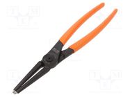 Pliers; for circlip; internal; 85÷165mm; Pliers len: 310mm BAHCO