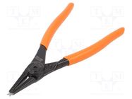 Pliers; for circlip; external; 10÷25mm; Pliers len: 150mm BAHCO