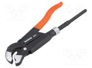Pliers; adjustable; Pliers len: 230mm; Max jaw capacity: 25mm BAHCO