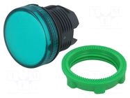 Control lamp; 22mm; Harmony XB5; Ø22mm; IP66; green; Kind: flat SCHNEIDER ELECTRIC