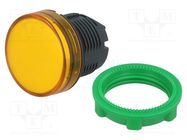 Control lamp; 22mm; Harmony XB5; -25÷70°C; Ø22mm; IP66; orange SCHNEIDER ELECTRIC