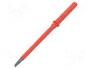 Interchangeable blade; insulated; slot; 5.5x1mm; 1kVAC WERA