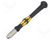 Screwdriver handle; precision; ESD; Kraftform Micro; 120mm WERA