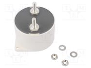 Capacitor: polypropylene; DC-Link; 260uF; Leads: M8 screws; ±10% KEMET