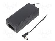 Power supply: switched-mode; 24VDC; 2.7A; Out: 5,5/2,1; 65W; 0÷40°C CELLEVIA POWER