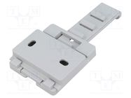 DIN rail mounting bracket; for enclosures 