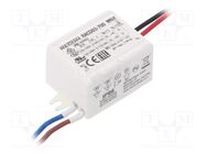 Power supply: switched-mode; LED; 3W; 3÷4.5VDC; 700mA; 90÷264VAC RECOM