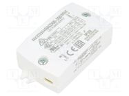 Power supply: switched-mode; LED; 6W; 3÷22VDC; 350mA; 90÷264VAC RECOM