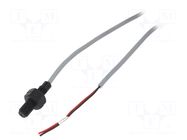 Reed switch; Pswitch: 10W; Ø8x31.2mm; Connection: cables; 500mA CELDUC