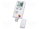 Data logger; temperature; ±0.5°C; Power supply: battery Li int. TESTO