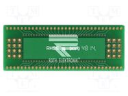 Board: universal; multiadapter; W: 65.4mm; L: 30.14mm; SDIP64 ROTH ELEKTRONIK GMBH