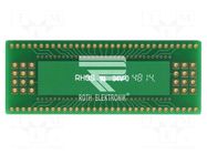 Board: universal; multiadapter; W: 65.4mm; L: 30.14mm; SDIP64 ROTH ELEKTRONIK GMBH
