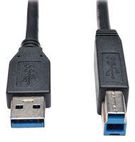 USB CABLE, 3.0 TYPE A-TYPE B PLUG, 10FT