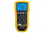 Digital multimeter; LCD; (6000); Bargraph: 61segm; 5x/s; True RMS CHAUVIN ARNOUX