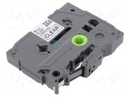 Tape; 6mm; 8m; transparent; Character colour: black BROTHER