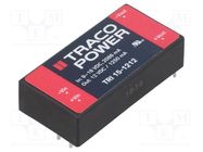 Converter: DC/DC; 15W; Uin: 9÷18V; Uout: 12VDC; Iout: 1.25A; 2"x1" TRACO POWER