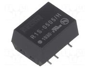 Converter: DC/DC; 1W; Uin: 4.5÷5.5VDC; Uout: 5VDC; Iout: 200mA; SMT RECOM