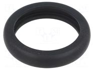 Tire; black; W: 7mm; Øout: 40mm; Øint: 32.5mm POLOLU