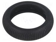 Tire; black; W: 7mm; Øout: 32mm; 2pcs; Øint: 25.5mm POLOLU