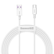 Baseus Superior cable USB - USB TypeC 66 W 6A 2 m White (CATYS-A02), Baseus