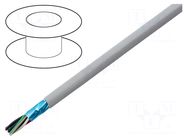 Wire; EcoCable Mini; 4x2x28AWG; shielded,Al-PET foil; MPPE; 300V ALPHA WIRE