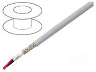 Wire; EcoCable Mini; 3x22AWG; MPPE; dark grey; 300V; halogen free ALPHA WIRE