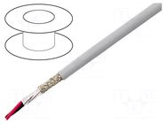 Wire; EcoCable Mini; 3x24AWG; MPPE; dark grey; 300V; halogen free ALPHA WIRE