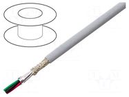 Wire; EcoCable Mini; 4x22AWG; MPPE; dark grey; 300V; halogen free ALPHA WIRE