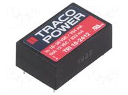 Converter: DC/DC; 10W; Uin: 18÷36VDC; Uout: 12VDC; Iout: 833mA; DIP24 TRACO POWER