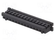 Connector: wire-wire/PCB; plug; female; PIN: 14; SignalBee; crimped HIROSE