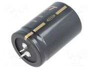 Capacitor: electrolytic; SNAP-IN; 560uF; 450VDC; Ø35x50mm; ±20% KEMET