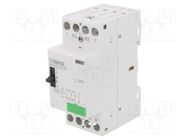 Contactor: 4-pole installation; 25A; 24VAC; NC x2 + NO x2 ISKRA