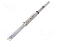Tip; chisel; 2.4x0.6mm; Nano JBC TOOLS