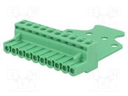 Pluggable terminal block; 5.08mm; ways: 10; straight; plug; female PHOENIX CONTACT