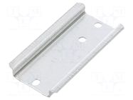 DIN rail; steel; zinc; L: 66mm; W: 35mm; for enclosures; TS35 x 7.5 SPELSBERG