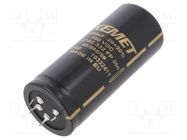 Capacitor: electrolytic; SNAP-IN; 3.3mF; 350VDC; Ø45x105mm; ±20% KEMET