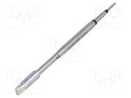 Tip; chisel; 5x1.7mm; for  soldering iron,for soldering station JBC TOOLS